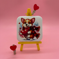 Пряник имбирный с собакой к 14 февраля